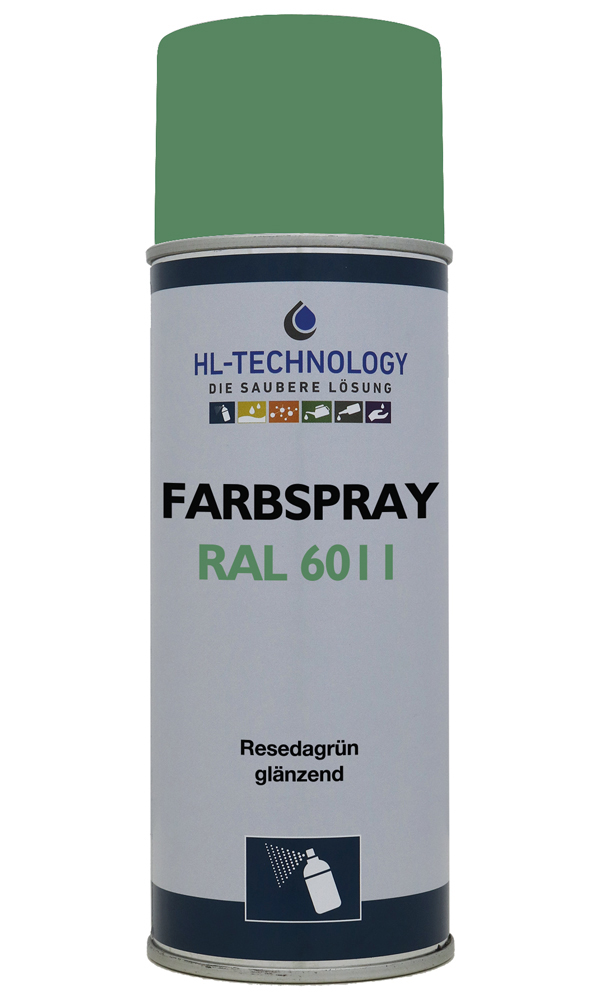 Farbspray Resedagrün RAL 6011 glänzend 400 ml Aerosol Dose