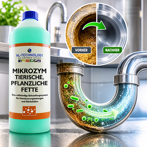 Mikrozym tierische, pflanzliche Fette Flasche 1 Liter
