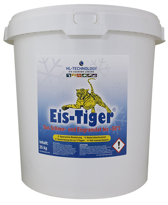 Eis-Tiger® Spezial Auftaugranulat Eimer 25 kg