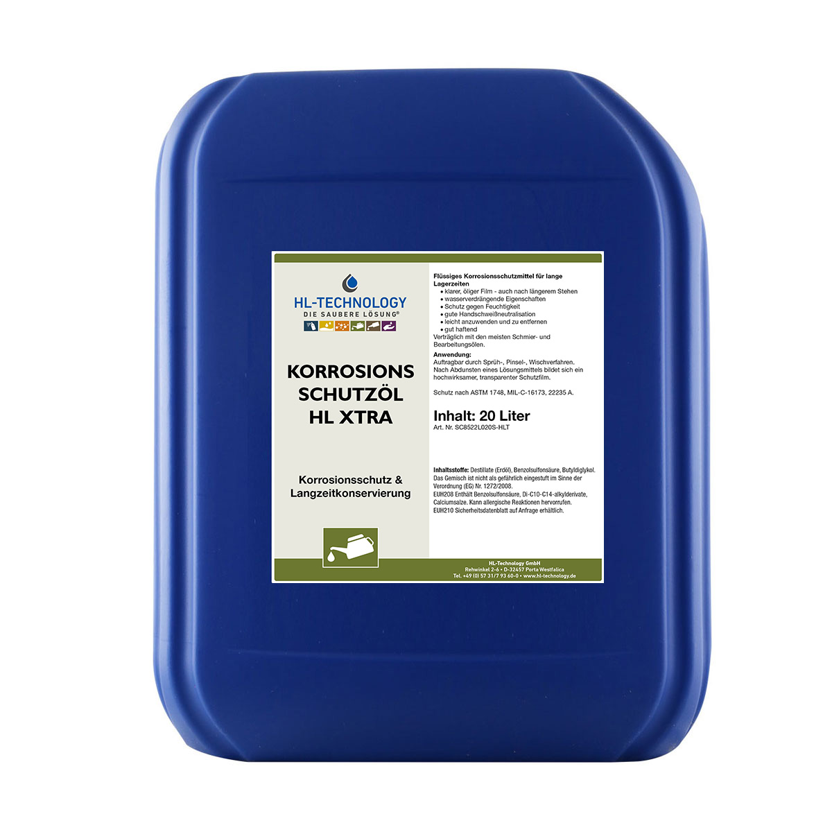 Korrosionsschutzöl HL Xtra Kanister 20 Liter