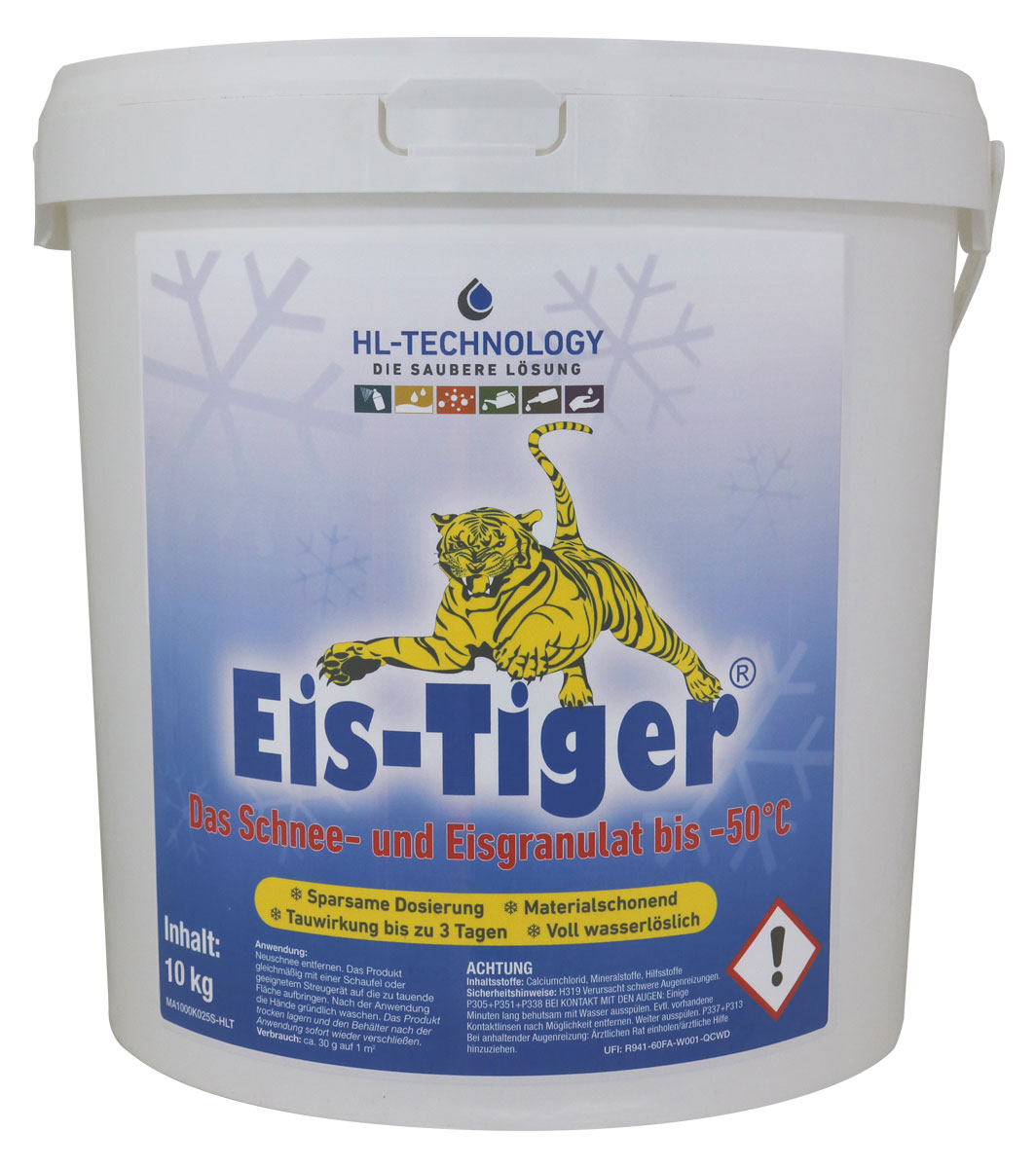 Eis-Tiger® Spezial Auftaugranulat Eimer 10 kg