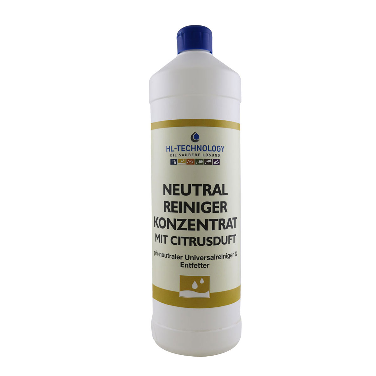 Neutralreiniger Konzentrat mit Citrusduft Flasche 1 Liter