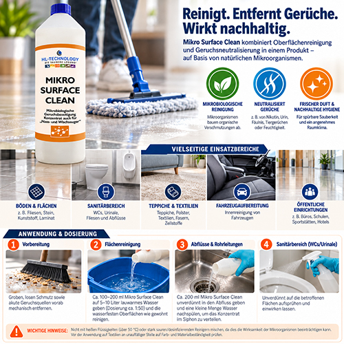 Mikro Surface Clean Flasche 1 Liter