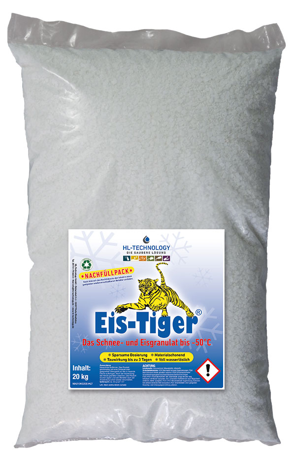 Eis-Tiger® Spezial Auftaugranulat Beutel 20 kg