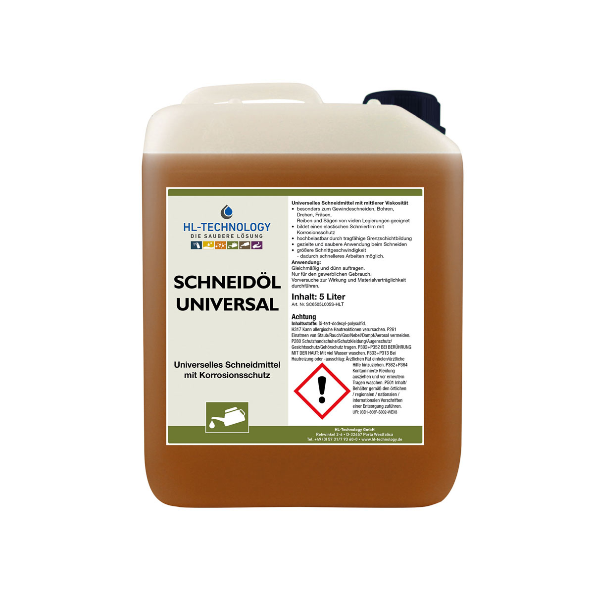 Schneidöl Universal Kanister 5 Liter