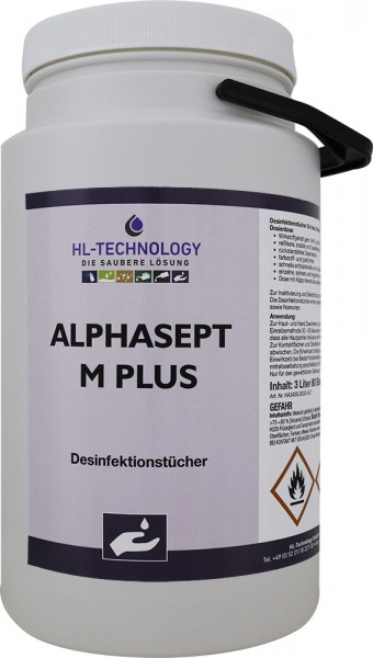 HA3435L003S Alphasept M Plus Desinfektionstücher 3 L 343535