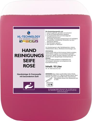 HA3153L010S-HLT Handreinigungsseife rose