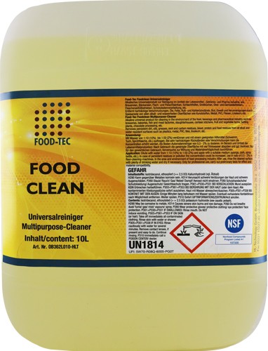 OB3621L010S-HLT Food-Tec Foodclean Universalreiniger