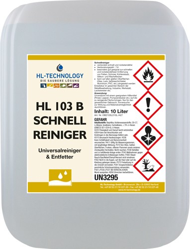 OB2103L010S-HLT 103-B-Schnellreiniger