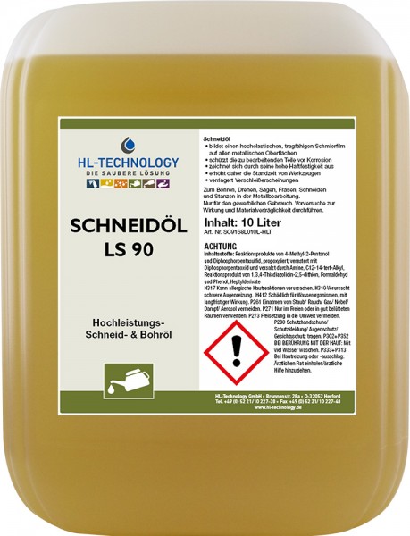 SC9168L010S-HLT Schneidöl LS 90