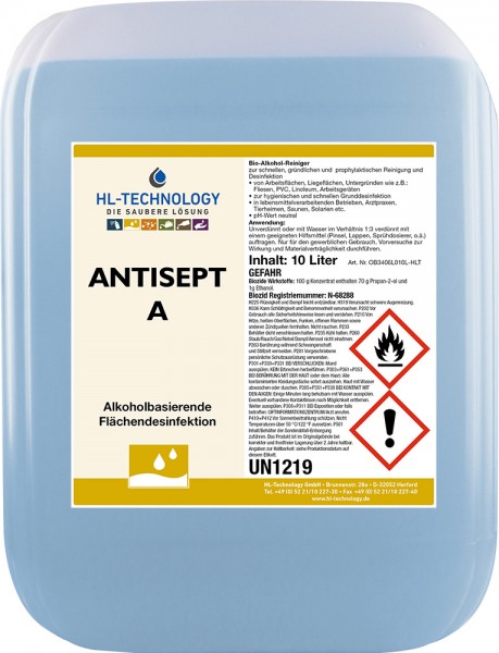 HA3406L010S-HLT Antisept A